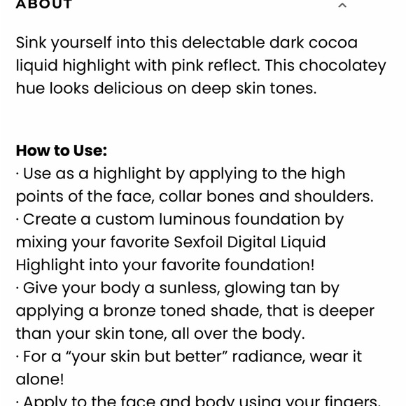 Melt Cosmetics Sex Foil Chocolate dipped - Picture 3 of 3